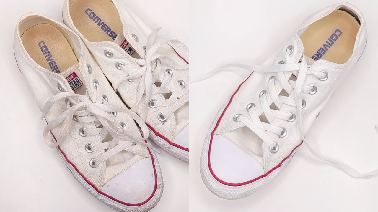 Step By Step On How To Clean Converse Shoes
