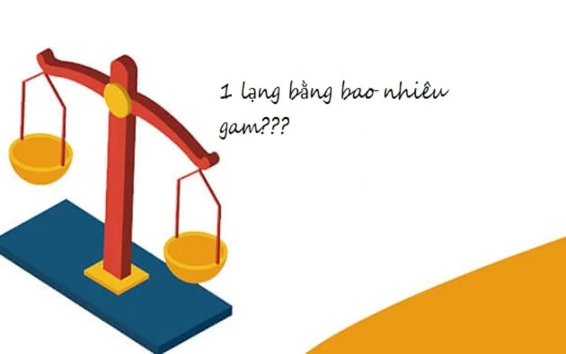 1 lang bang bao nhieu gram cach quy doi chinh xac va de nho