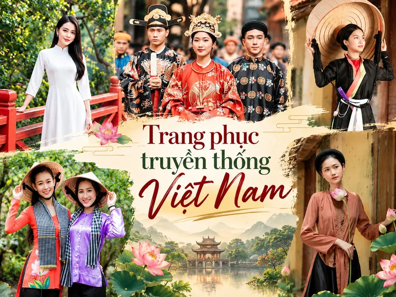 Trang phục truyền thống Việt Nam phản ánh lịch sử và bản sắc dân tộc